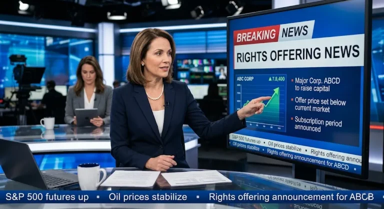 Rights offering news
